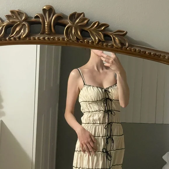 mirror palais ruffle tunnel dress mini - Picture 8 of 8